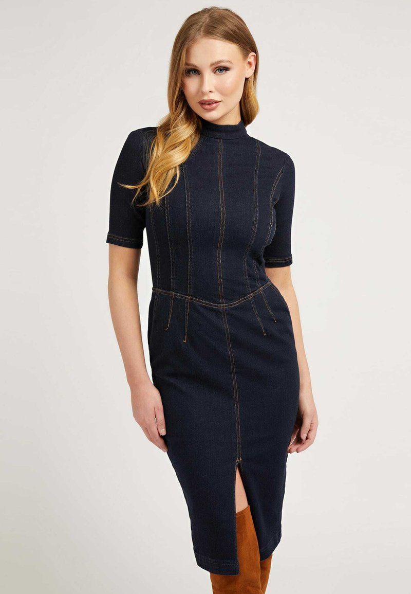 Guess Robe en jean blau/bleu ZALANDO.FR