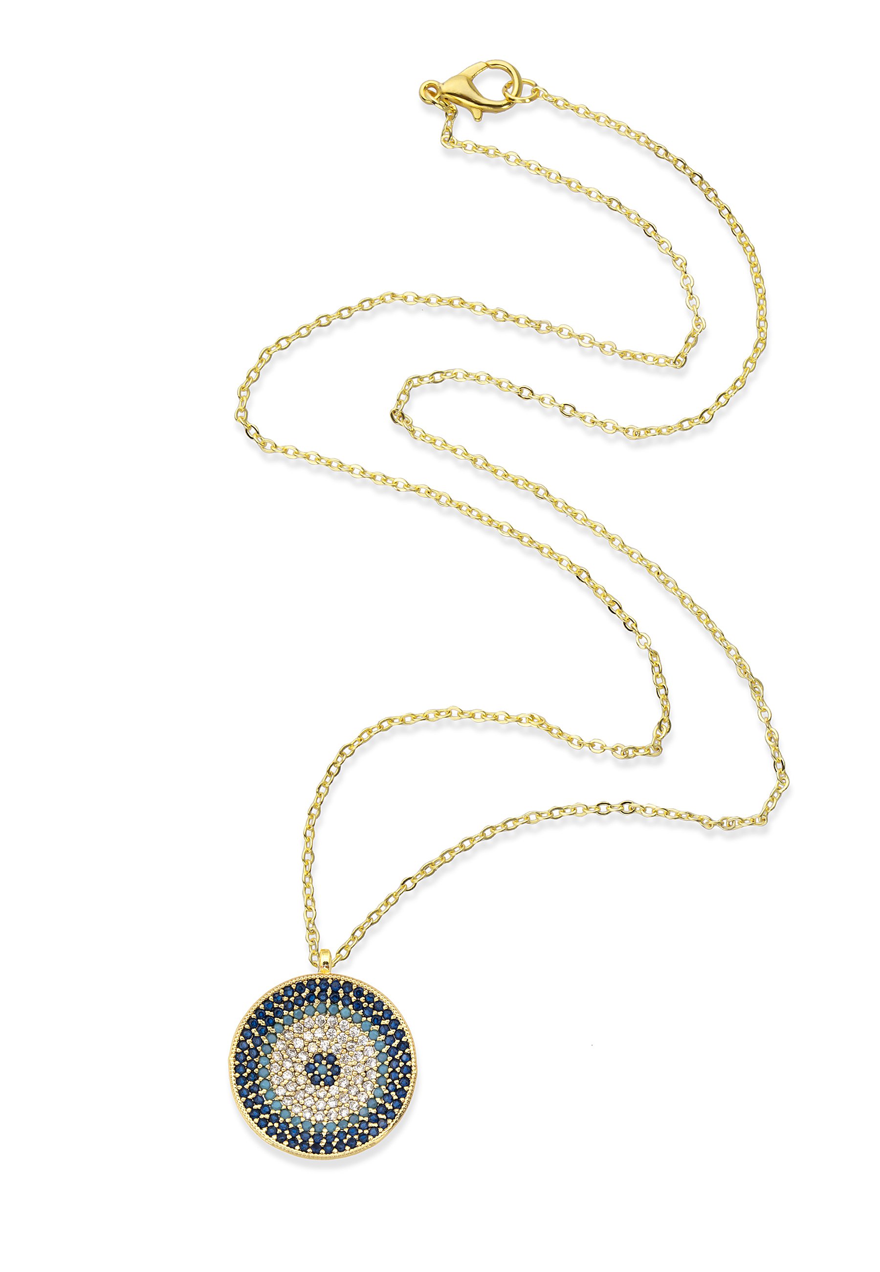 Lanière Strap Evil Eye Blue & white Perle Classique Fiche Technique et Prix au Maroc
