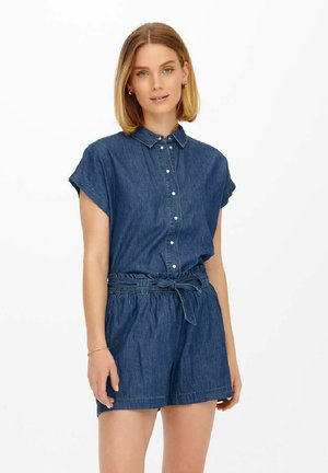 Overhemdblouse - medium blue denim