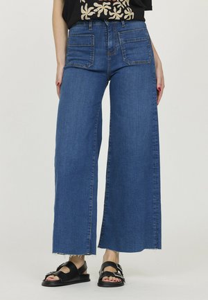 JOULIA - Jean flare - medium blue