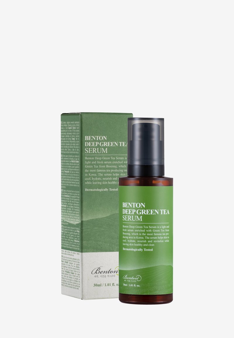 Benton - DEEP GREEN TEA SERUM - Serum, Förstora
