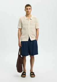 Selected Homme Chemise - oatmeal