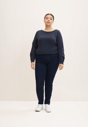 BASIC SKINNY - Jeans Skinny - dark blue denim