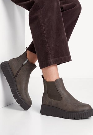Tamaris, 1-25420-45 304 - Bottines à plateau - mocca