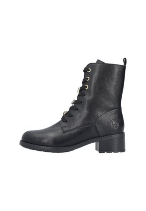 Rieker Bottines à lacets - schwarz