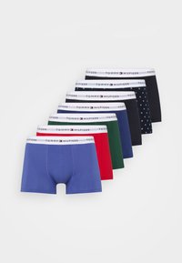 Tommy Hilfiger TRUNK PRINT 7 PACK - Calzoncillos - print/laz blue/green/red/blue