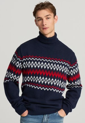 DOLCEVITA A FANTASIA - Maglione - var blu navy