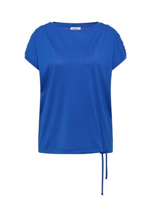 Cecil, KURZARM SHIRT MIT RAFFUNG - Basic T-shirt - surf blue