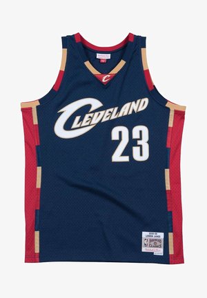 Mitchell & Ness NBA SWINGMAN ALTERNATE CLEVELAND CAVALIERS 08 LEBRON JAME - Top - navy
