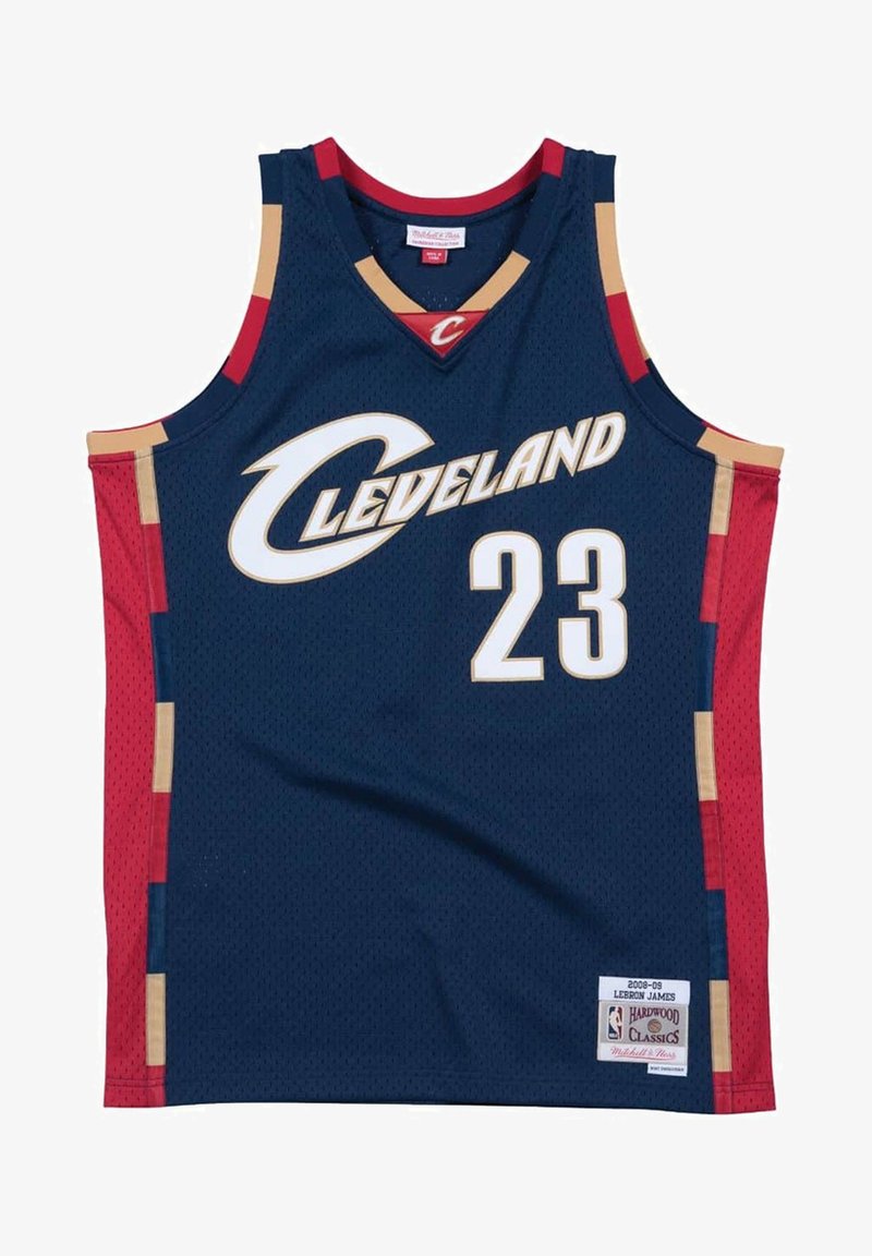 Mitchell & Ness NBA SWINGMAN ALTERNATE CLEVELAND CAVALIERS 08 LEBRON JAME - Μπλούζα - navy