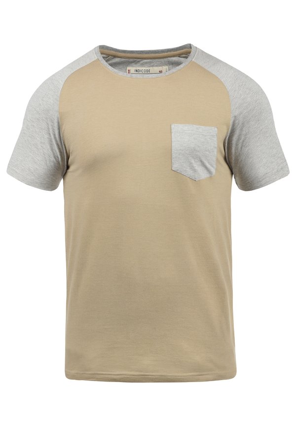 IDGRESHAM - Print T-shirt - sand4
