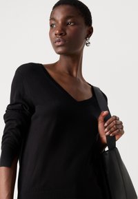 BOSS FIAFFELLA - Svetr - black