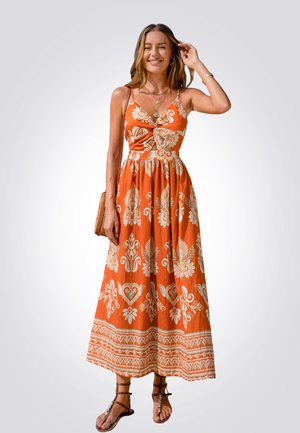 Cupshe BOHO CHIC  - Maxi dress - orange