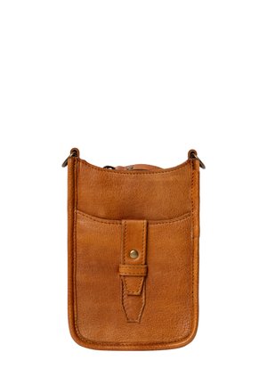 RE:DESIGNED JUNA SMALL - Phone pouch - burned tan