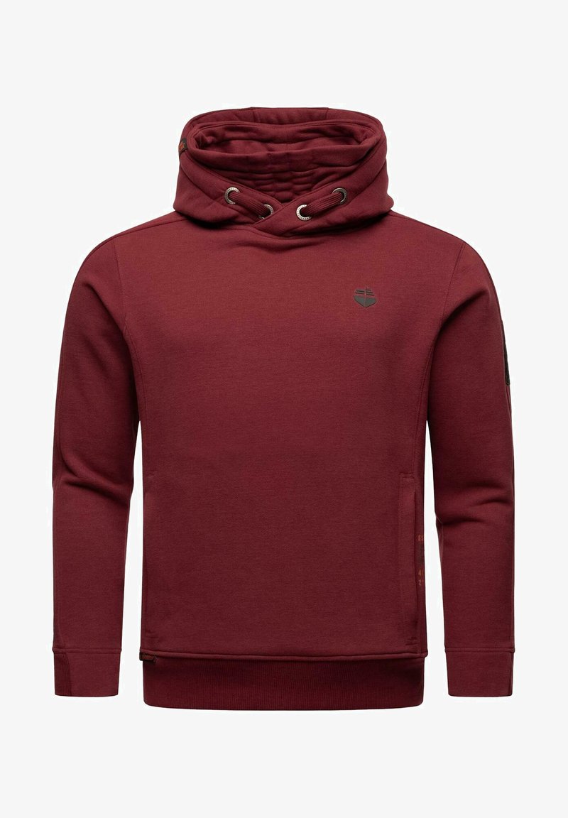 STONE HARBOUR EMILIO EDUARDO - Džemperis ar kapuci - bordeaux