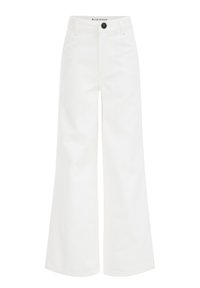 WE Fashion BLUE RIDGE - Flared jeans - white