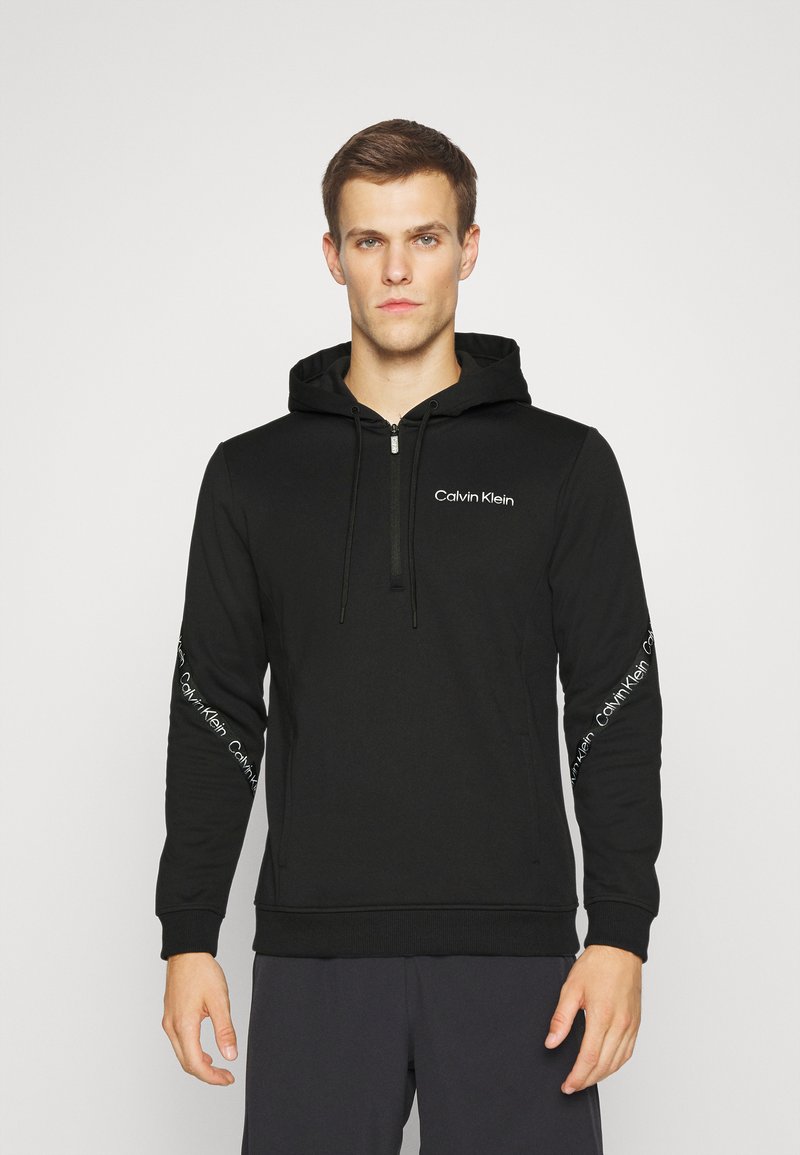 Calvin Klein Performance ZIP HOODIE - Hoodie - black - Zalando.ie