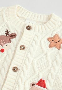 Next REGULAR FIT   - Kardiganas - white chrismas