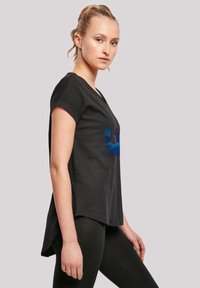 F4NT4STIC LONG CUT STAR WARS RISE OF SKYWALKER REBELLEN LOGO WAVE - Marškinėliai su spaudiniu - black