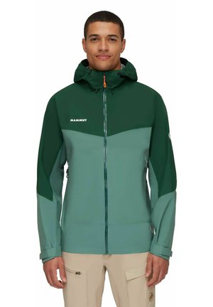 Mammut CONVEY TOUR HOODED  - Hardshell jacket - dunkelgrün
