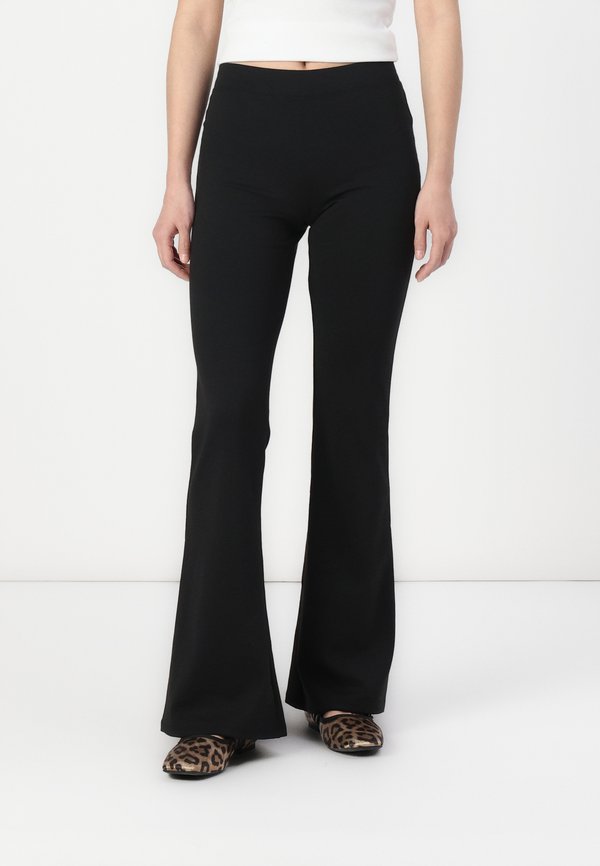 ONLFEVER FLARED PANTS - Leggings - Trousers