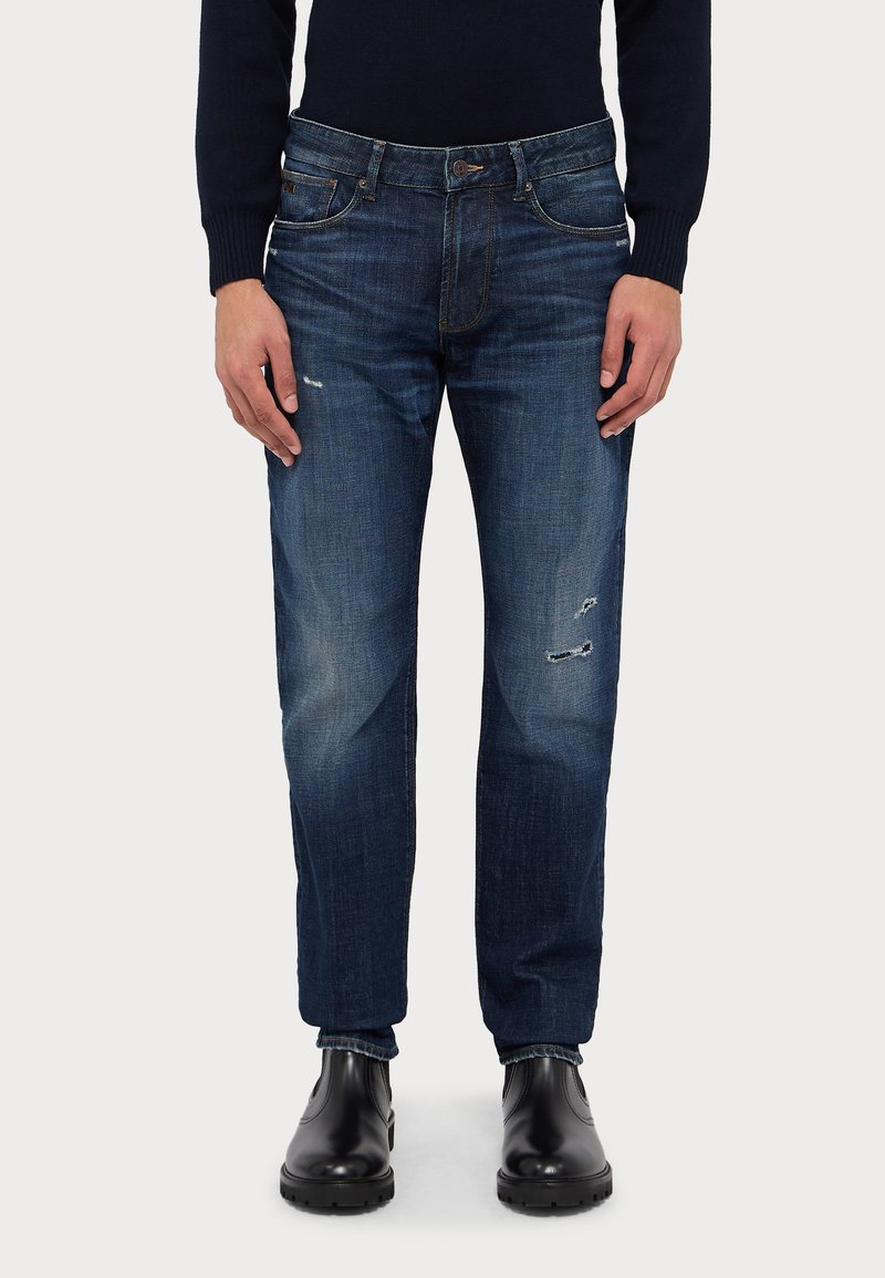 Emporio Armani - Prigludę džinsai - denim blu, Padidinti