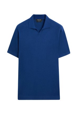 Massimo Dutti, Polo - metallic blue