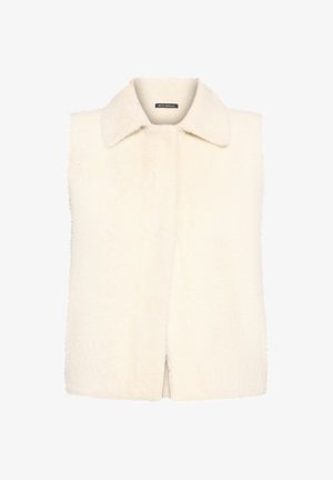 Betty Barclay, BETTY BARCLAY MIT KRAGEN STRICKWESTE - Veste sans manches - beige