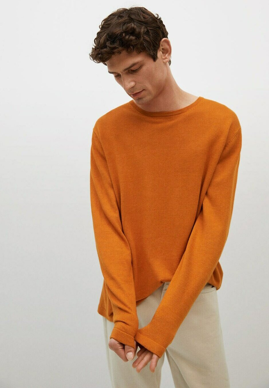 Jersey naranja hombre Clearance