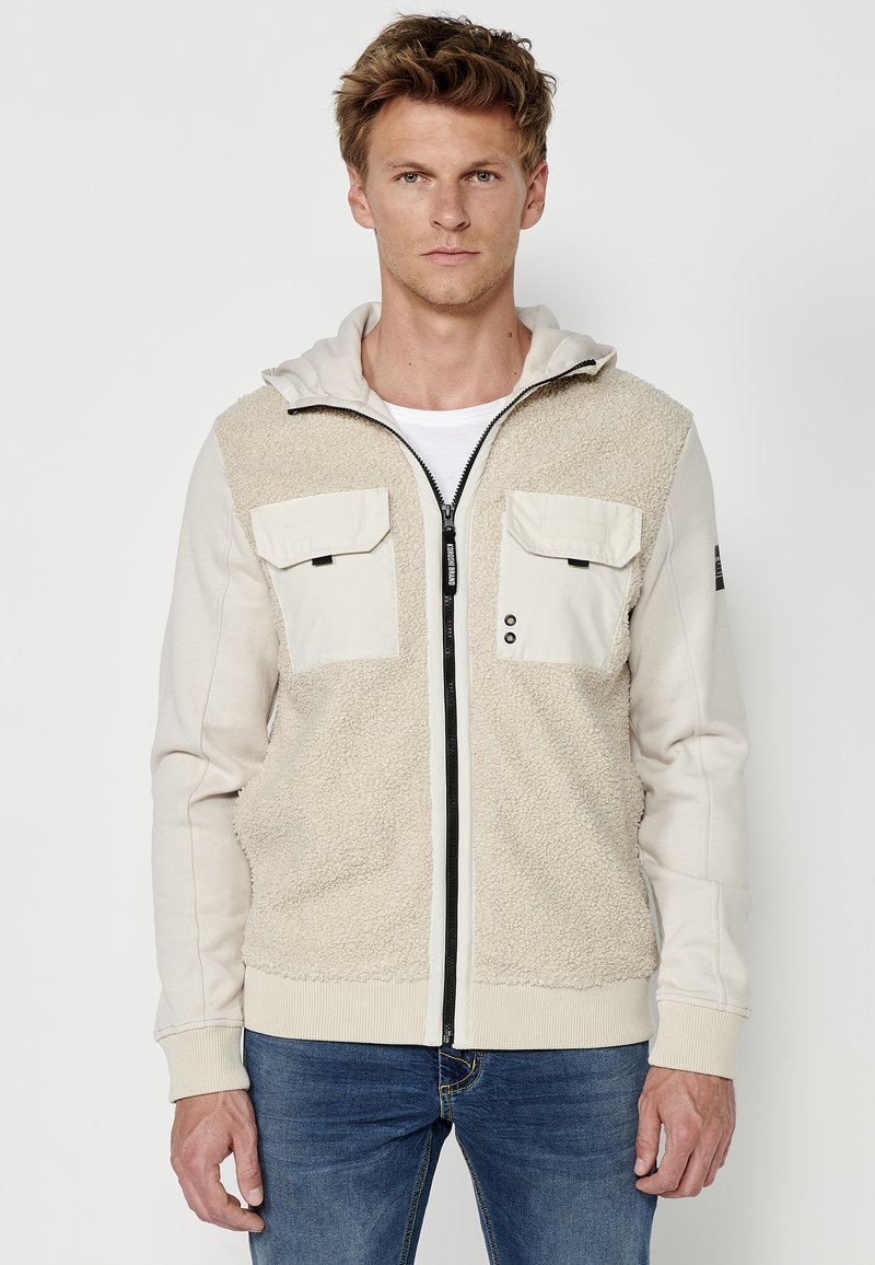 Koroshi Jachetă din fleece - beige