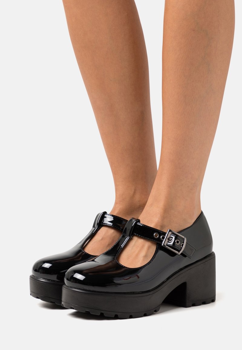 Koi Footwear Lodičky s platformou - black