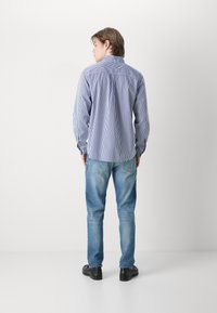 Les Deux KENT SHIRT - Πουκάμισο - white/surf blue