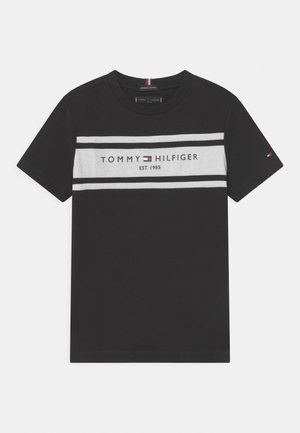 ESSENTIAL BLOCKING - T-shirt print - black