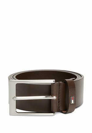 SQUARE BUCKLE - Cintura - brown