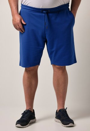 Men Plus, SWEAT BERMUDA SHORTS, BASIC, ELASTICATED WAISTBAND, UP TO 8 XL - Trainingsbroek - blue