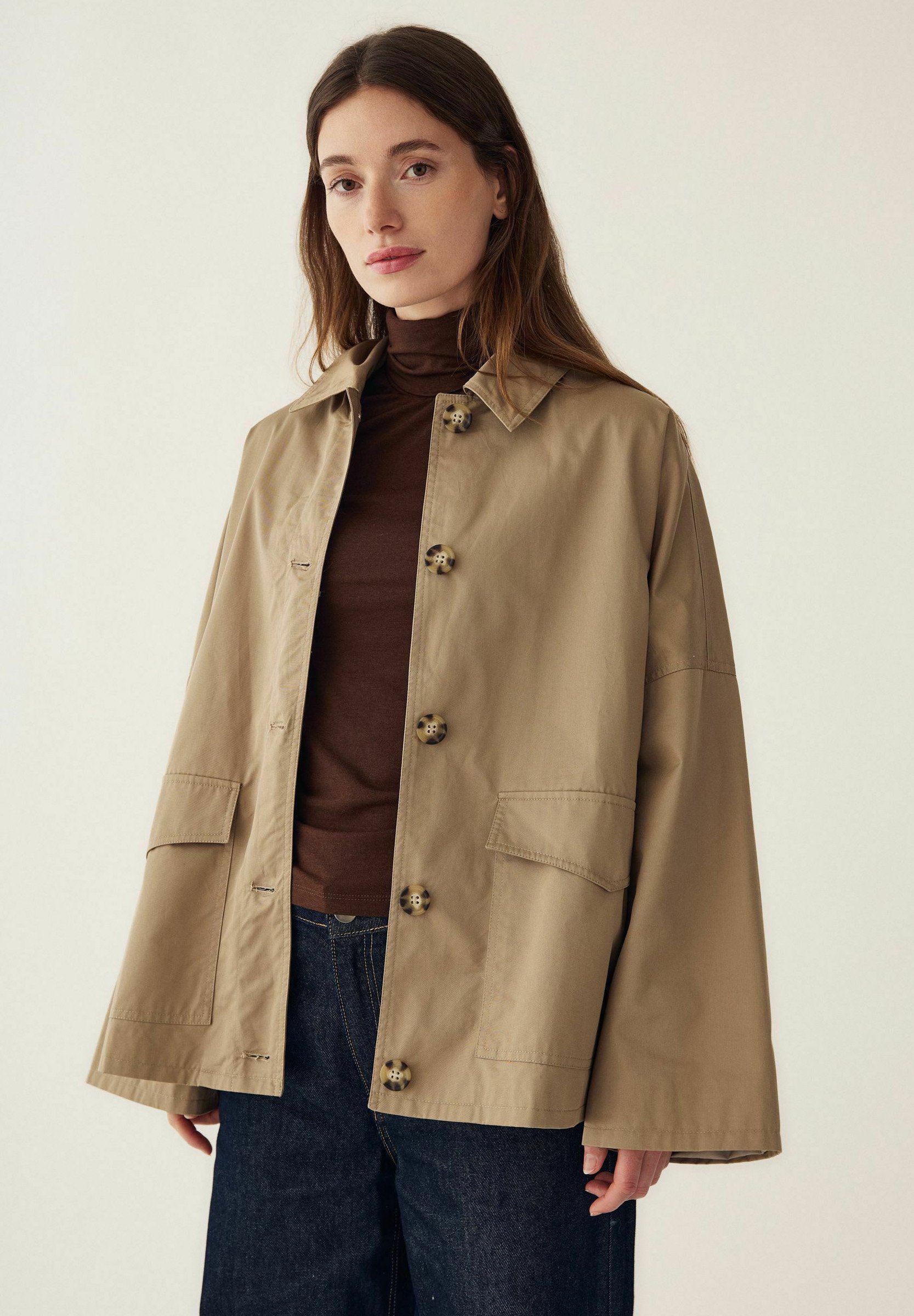 Noella N-MARGO - Light jacket - grey sand/taupe - Zalando.ie