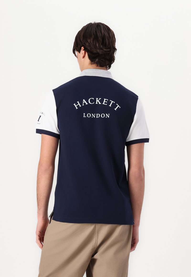 Hackett London - HERITAGE MULTI - Polo shirt - ink blue, Enlarge