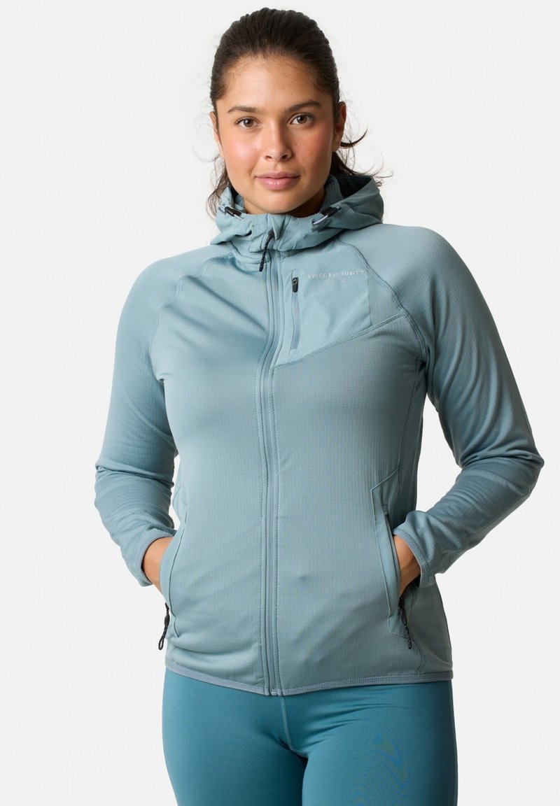 Swedemount LOFOTEN TECH ZIP - Fleece jacket - sage green