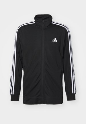 adidas Performance, TRAIN ESSENTIALS 3-STRIPES  HOODED - Veste de survêtement - black
