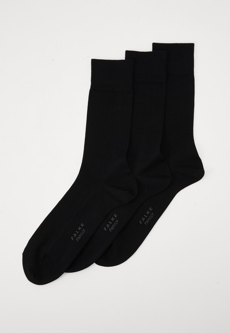 FALKE - FAMILY 3-PACK EVERYDAY CASUAL - Calcetines - black, Ampliar