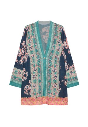 Luisa Viola, CARDIGAN STAMPATO - Cardigan - blu