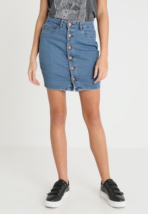 Denimnederdele - blue denim