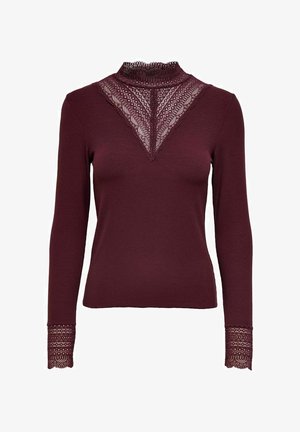 ONLY ONLTILDE HIGH NECK - Longsleeve - port royale