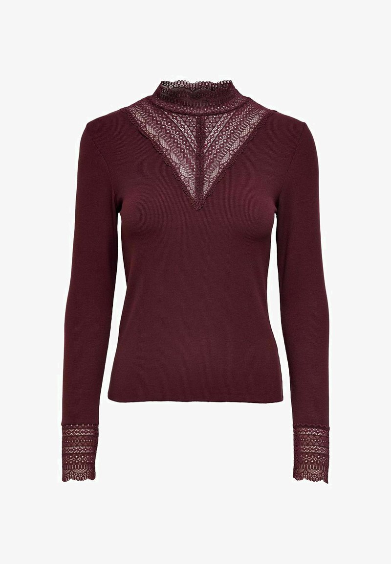 ONLY ONLTILDE HIGH NECK - Topper langermet - port royale