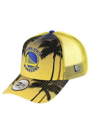 New Era GOLDEN STATE WARRIORS NBA PALM TREE A-FRAME  - Cap - gelb