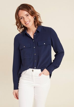 Breal MIT LANGEN ÄRMELN - Overhemdblouse - bleu marine