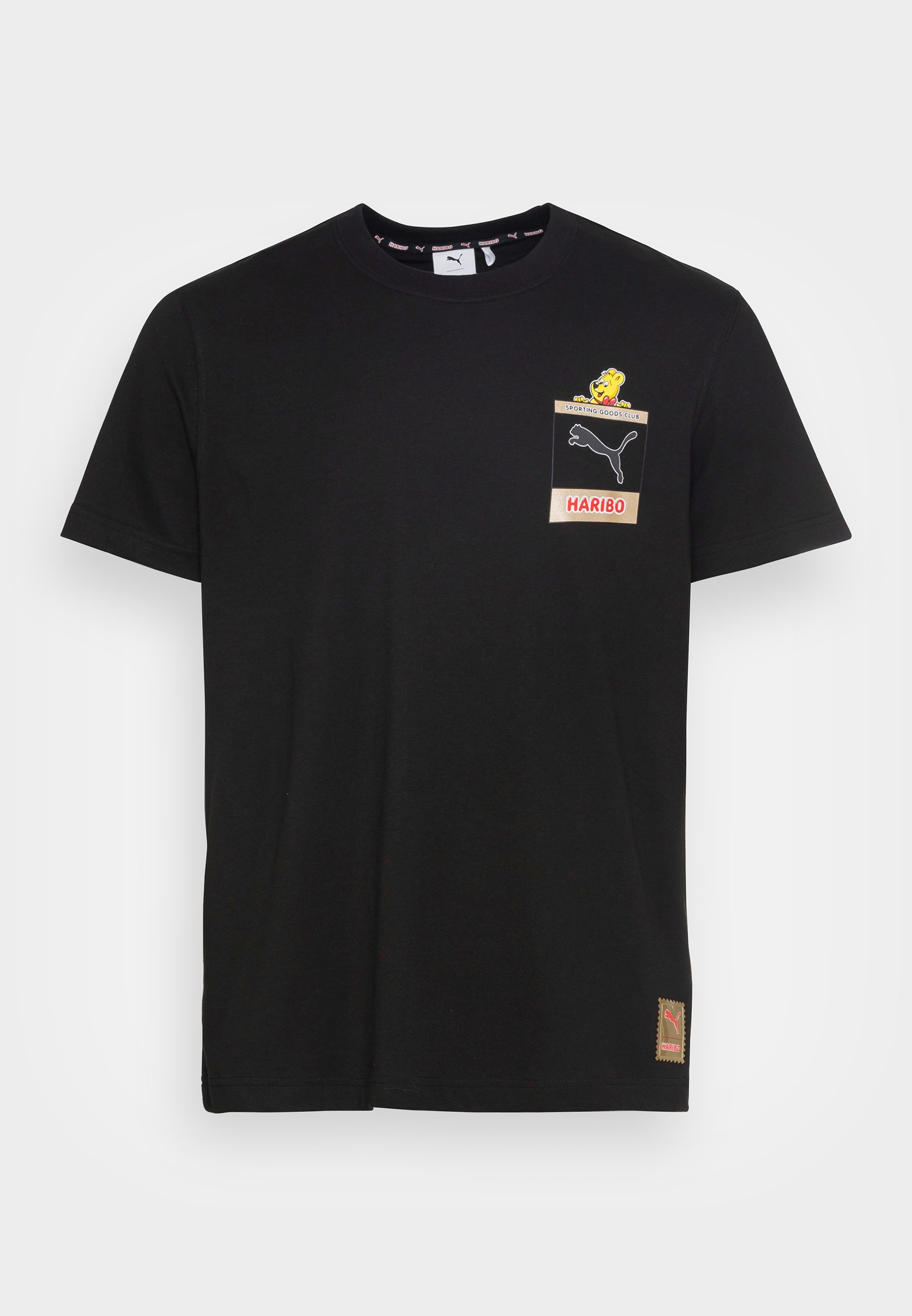 Puma PUMA HARIBO GRAPHIC TEE - Print T-shirt - black - Zalando.ie