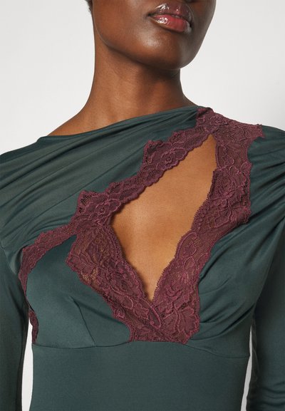 Vaillant BUSTIER DRESS - Jerseykjole - visgreen