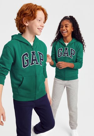 GAP, HERITAGE UNISEX - Φούτερ με φερμουάρ - green shade
