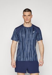 ASICS ROAD TOP - Športne majice - blue expanse/midnight